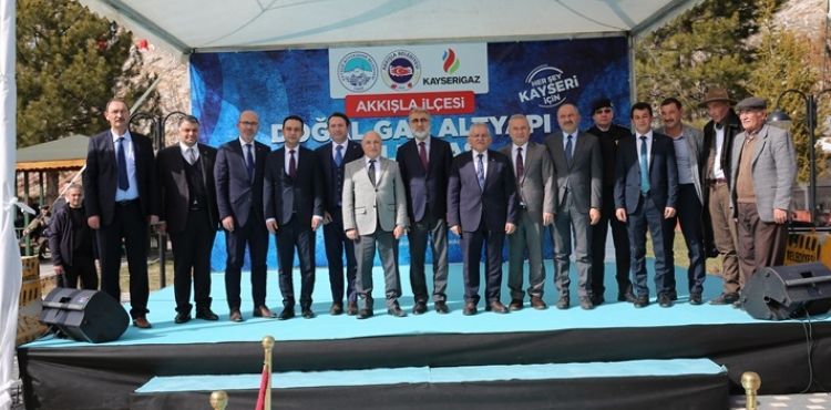 Kayserigaz doğal gazı Sarıoğlan ve Akkışla’ya ulaştıracak