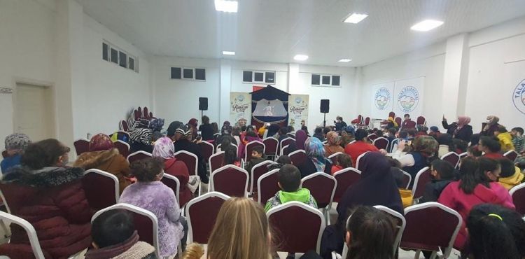 TALAS’TA ÇOCUKLARA ‘KUKLA’ İLE RAMAZAN EĞLENCESİ