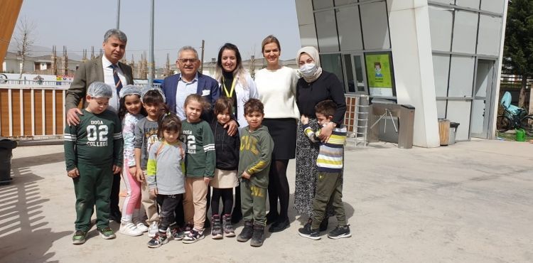 BAŞKAN BÜYÜKKILIÇ’TAN OKUL ZİYARETLERİNE DEVAM