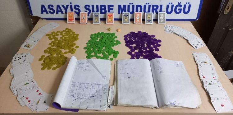 Kumar oynayan 16 kişiye 29 bin TL para cezası