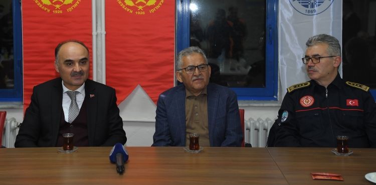 BAŞKAN BÜYÜKKILIÇ VE VALİ GÜNAYDIN, KAHRAMAN İTFAİYECİLERLE İFTARDA BULUŞTU