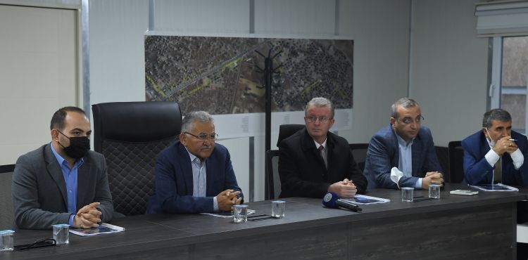 BAŞKAN BÜYÜKKILIÇ’A KAPSAMLI “RAYLI SİSTEM” BRİFİNGİ