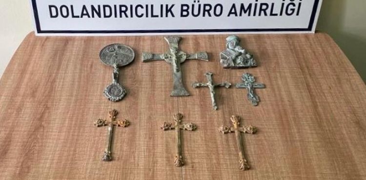 Güven timleri tarihi eser yakaladı