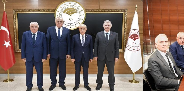 TARIM VE ORMAN BAKANI KİRİŞÇİ İLE YARDIMCISI YUMAKLI’YA ZİYARET