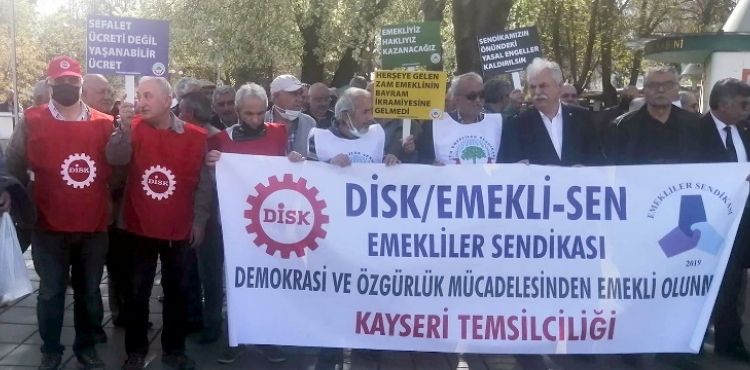 DİSK EMEKLİ-SEN BASIN AÇIKLAMASI