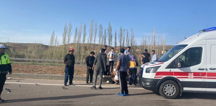 Kayseri'de trafik kazası: 6 yaralı