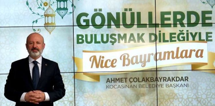 BAŞKAN ÇOLAKBAYRAKDAR'DAN RAMAZAN BAYRAMI MESAJI