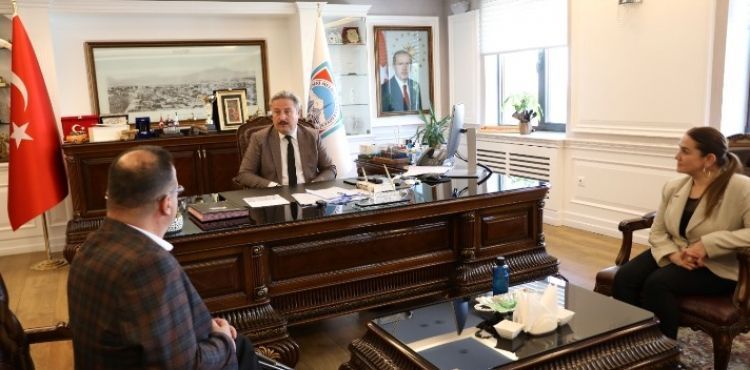 BEDENSEL ENGELLİLER SPOR KULÜBÜNDEN BAŞKAN PALANCIOĞLU’NA ZİYARET