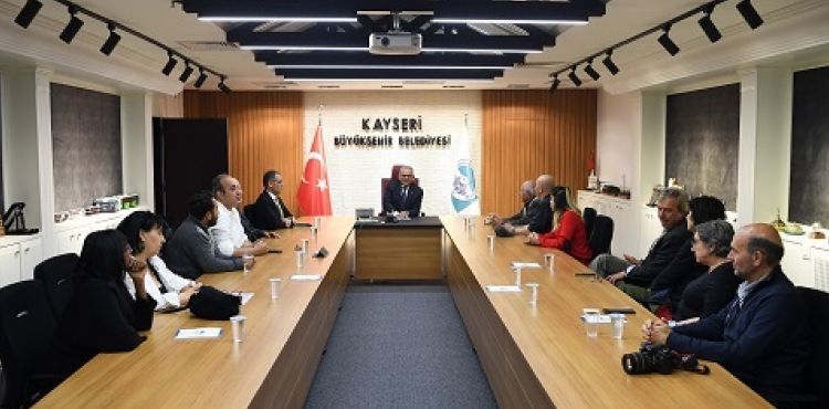 BAŞKAN BÜYÜKKILIÇ, “KÜLTEPE” İÇİN AVRUPALI BİLİM İNSANLARI İLE BULUŞTU