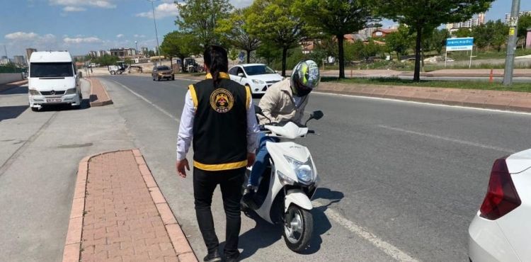 Kayseri polisinden sular nlemeye ynelik uygulama