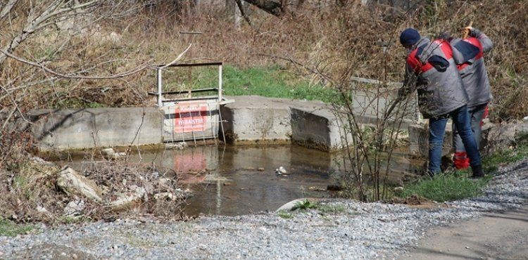 MELKGAZ, FTLERE DESTEK N SULAMA KANALLARINI TEMZLED