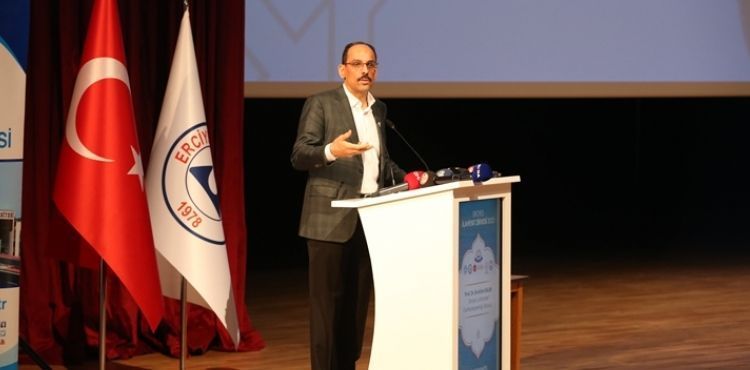 BAŞKAN BÜYÜKKILIÇ, CUMHURBAŞKANLIĞI SÖZCÜSÜ KALIN İLE İLAHİYAT ZİRVESİ’NE KATILDI