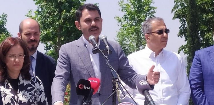 Bakan Kurum, '5 milyon metrekarelik alan ağaçlandırılacak diyoruz muhalefet olmaz diyor'