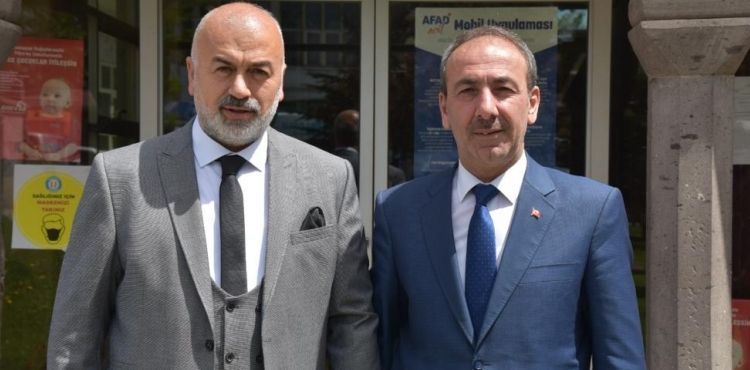 AVRUPA KAYSERİLER BİLDİĞİ'NDEN TOMARZA BELDEYE BAŞKANI ŞAHİN'E GEÇMİŞ OLSUN ZİYARETİ