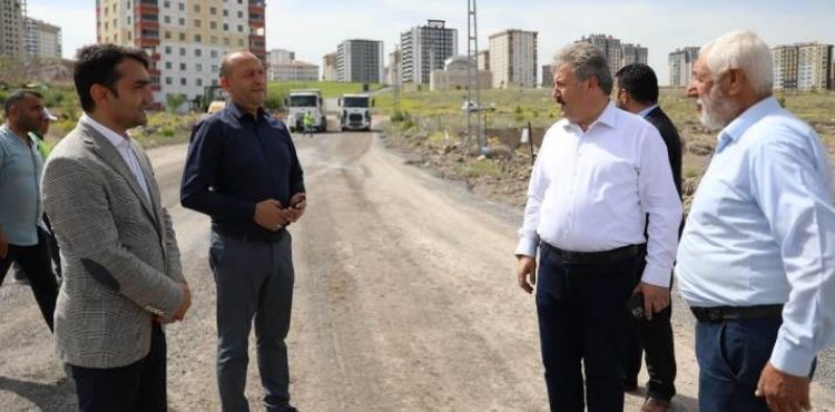 BAŞKAN PALANCIOĞLU SAHADA ÇALIŞMALARI İNCELEDİ