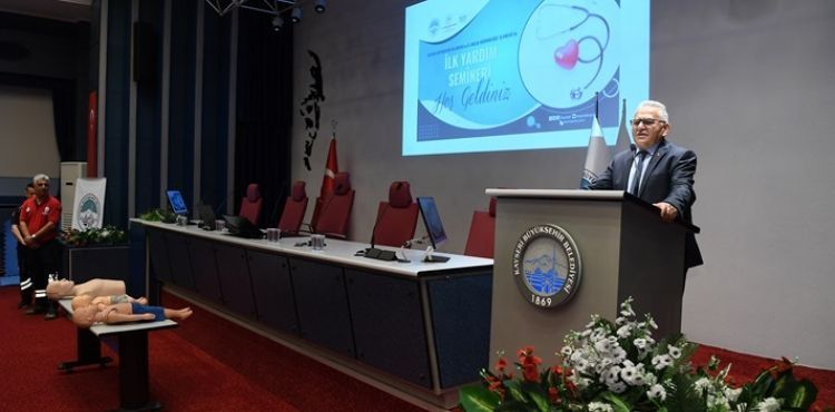 BAŞKAN BÜYÜKKILIÇ’TAN “İLK YARDIM” VURGUSU