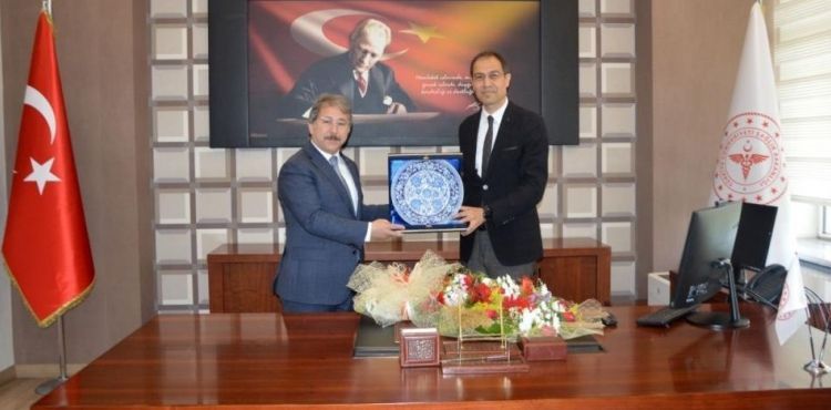 İl Sağlık Müdürlüğünde devir teslim töreni
