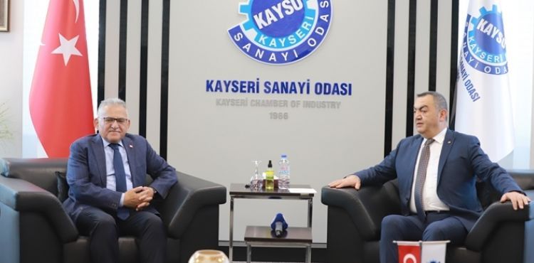 BAŞKAN BÜYÜKKILIÇ’TAN KAYSO’YA “TEBRİK” ZİYARETİ