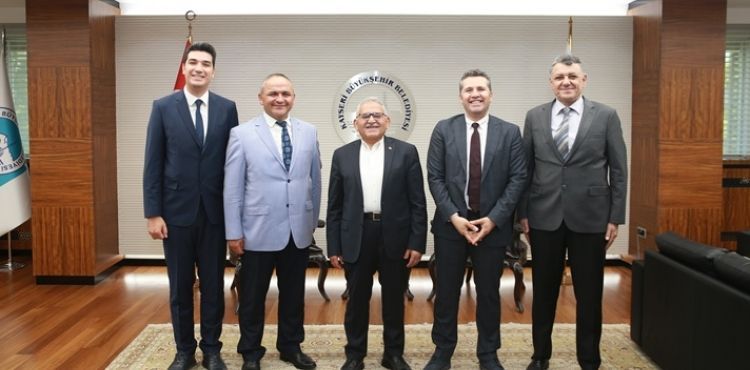 BAŞKAN BÜYÜKKILIÇ’A KAYSERİ TABİP ODASI’NDAN ZİYARET