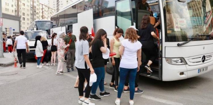 BÜYÜKŞEHİR KAYMEK’İN GENÇLERİ, ECDADIN HUZURUNDA