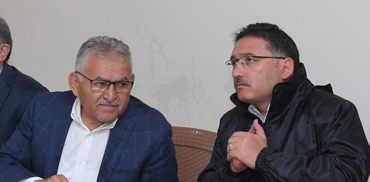 Valilik ile Büyükşehir el ele, omuz omuza Kayseri için çalışıyor