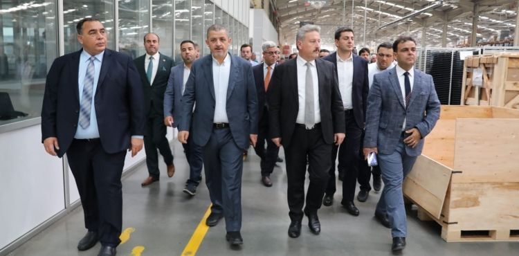 BAŞKAN PALANCIOĞLU, LİBYALI HEYETİ SERBEST BÖLGE'DE AĞIRLADI