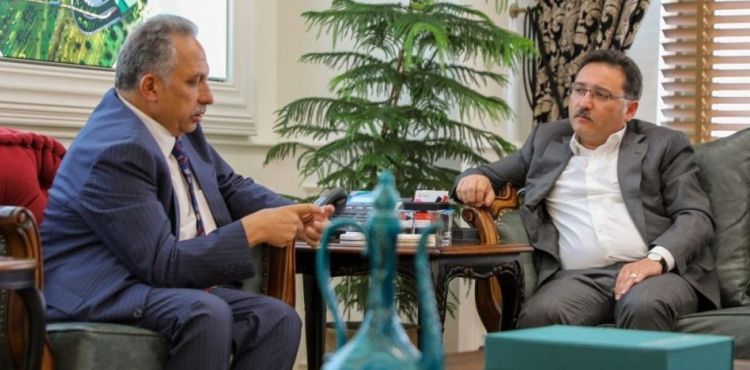 Vali Çiçek Talas İlçesi’ni Ziyaret Etti