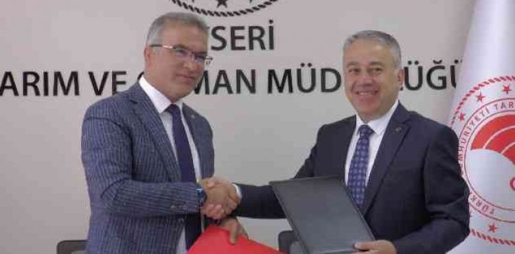 Tarım İl Müdürlüğü ile İl Milli Eğitim Müdürlüğü'nden ‘Tarım Lisesi' protokolü