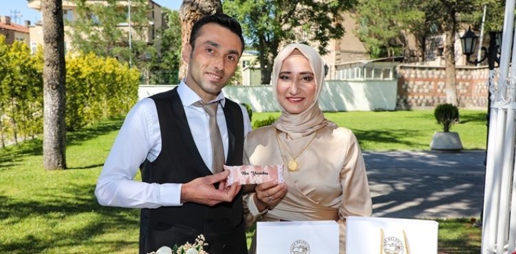 BAŞKAN YALÇIN’DAN ANLAMLI NİKAH HATIRASI