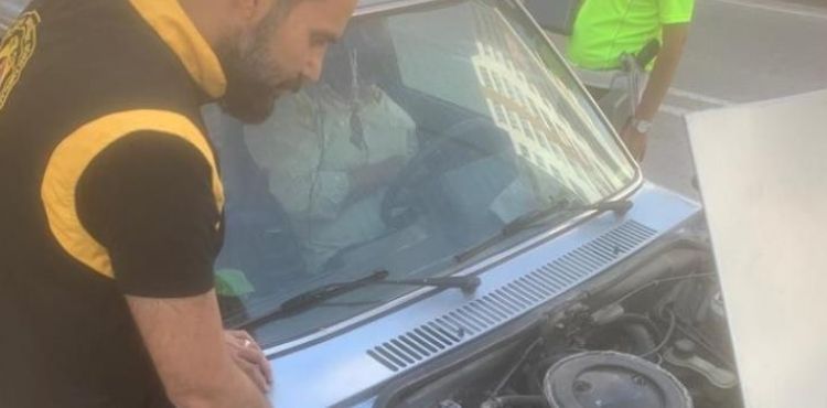 Motosiklet ve kuş grubu araçlar denetlendi