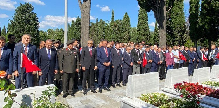 Edirnekap ehitlii'nde 15 Temmuz ehitleri iin tren dzenlendi