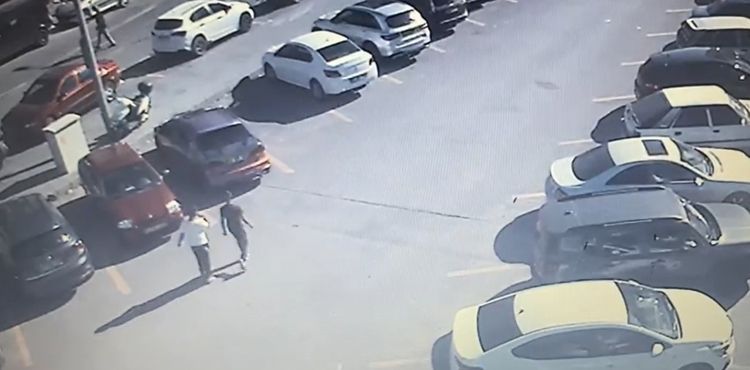 Güvenlik kameralarına yakalanan oto hırsızı şüphelileri yakalandı