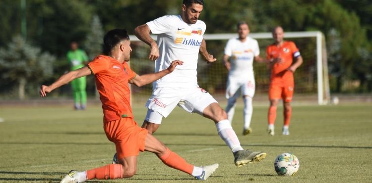 Kayserispor, Alanyaspor ile yaptığı hazırlık maçını 2 -1 kazandı
