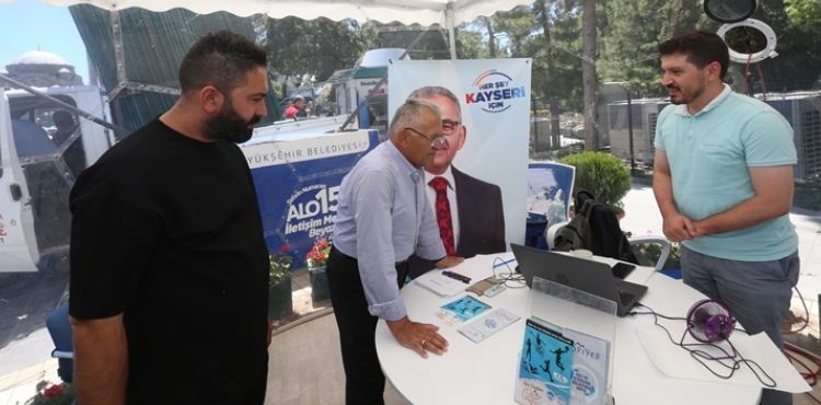 BAŞKAN BÜYÜKKILIÇ İLETİŞİM KÜRESİ’NDE