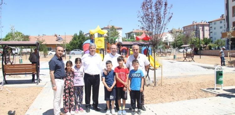 Bünyan'da yapımı planlanan çok amaçlı park yapım çalışmaları sona geldi