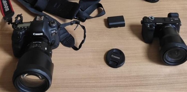 Çalınan fotoğraf makineleri bulundu