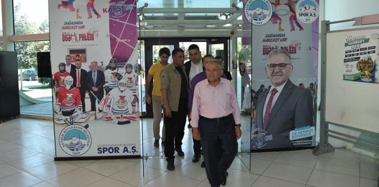 BÜYÜKKILIÇ, KAYMEK KURSİYERİ GENÇLERİN SPOR ETKİNLİĞİNE KATILDI