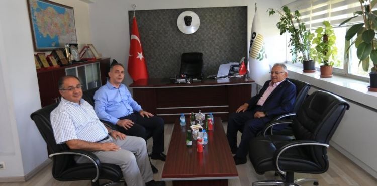 Başkan Büyükkılıç, TMO Kayseri Başmüdürlüğü'nü ziyaret etti