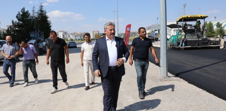 BAŞKAN PALANCIOĞLU, ABDÜLHAMİD HAN BAĞLANTI YOLUNU YERİNDE İNCELEDİ