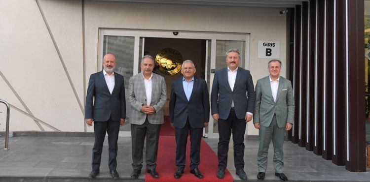 BAŞKAN BÜYÜKKILIÇ’TAN BAŞKANLARLA TALAS’TA “İSTİŞARE” ZİRVESİ