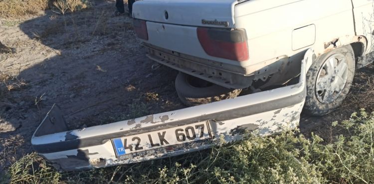 Kaza yapan muhtar, ölümden döndü