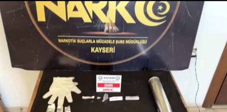 Kayseri'de uyuşturucu operasyonu