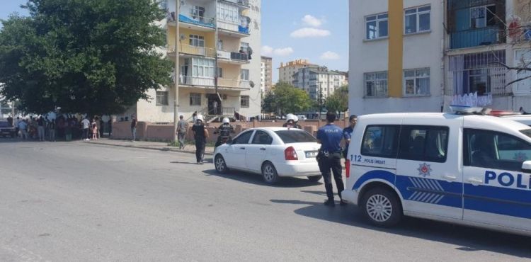 Kayseri'de pompal tfekle vurulan ahs ar yaraland