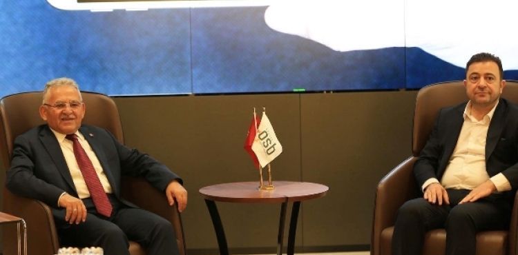 BAŞKAN BÜYÜKKILIÇ’TAN OSB BAŞKANI YALÇIN’A ZİYARET
