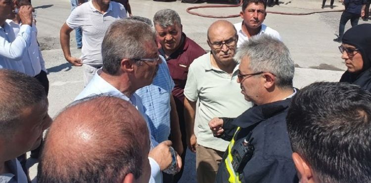 Kayseri Şeker Fabrikası’nda korkutan yangın