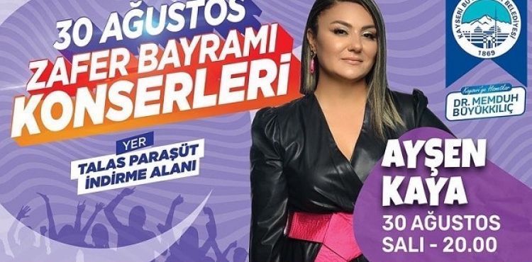 BÜYÜKŞEHİR’DEN 30 AĞUSTOS ZAFER BAYRAMI’NA ÖZEL KONSERLER