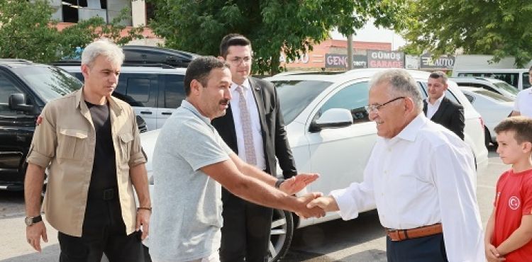 BÜYÜKKILIÇ’TAN ANADOLU OTO GALERİCİLER SİTESİ’NE ZİYARET