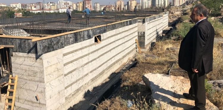 MEHMET ALTUN EĞİTİM KOMPLEKSİNDE OKULLAR YÜKSELİYOR