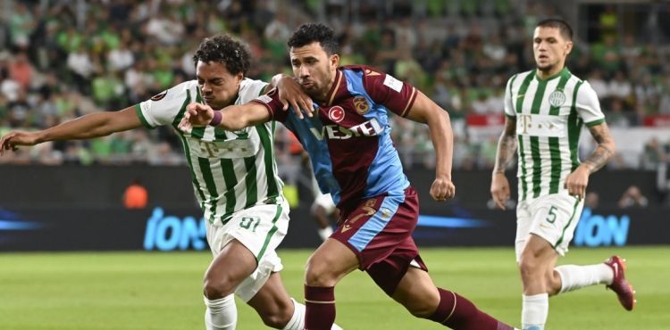 Trabzonspor Macaristan'da 3 golle yıkıldı