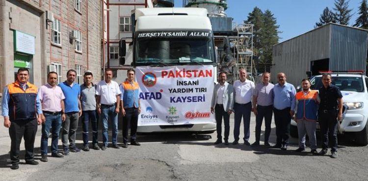 KAYSERİ ŞEKER’DEN, PAKİSTAN’A DOST ELİ